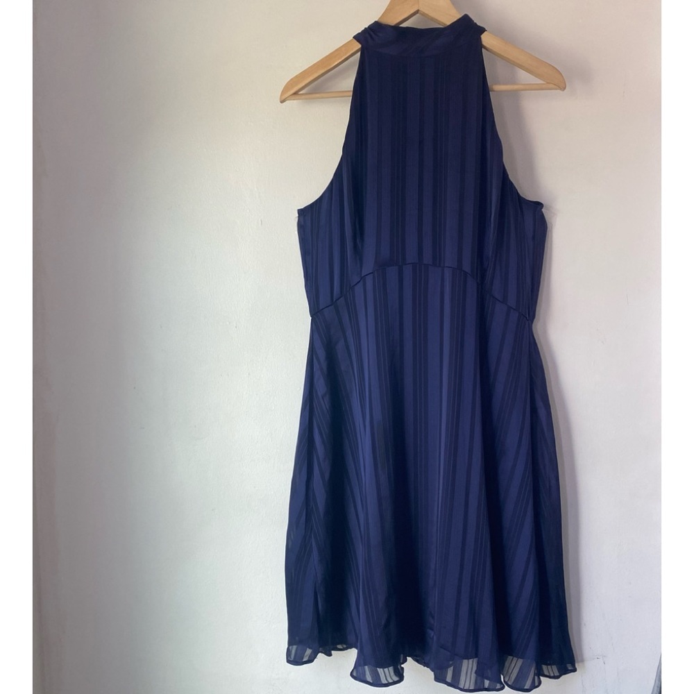 NWT Banana Republic Factory 12 Halter Sheer Astral Aura Dress